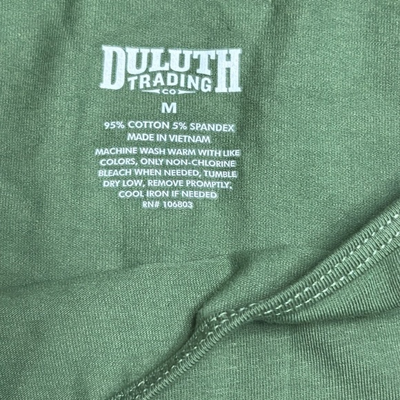 Duluth Green No Yank Tank Top New size Medium - Picture 2 of 4